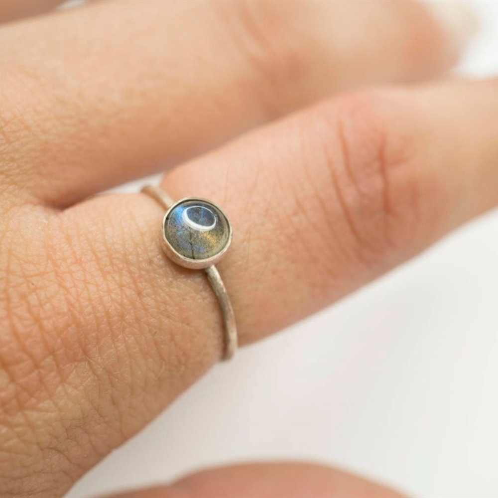 Labradorite Gemstone Ring